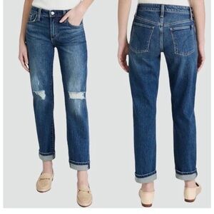 Joe’s The Niki Mid Rise Boyfriend Vintage Stretch Distressed Jeans Size 28
